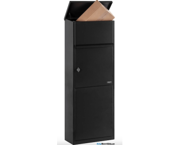 Veckobrevlådor och paketbrevlådor som rymmer A4-pärmar från Berglund