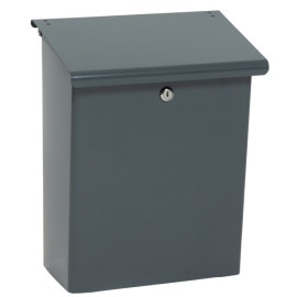 Brevlåda med lås Safepost Basic 7959 - Grå 79592 