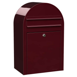 Brevlåda BOBI Classic - Vinröd RAL3005