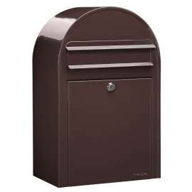 Brevlåda BOBI Classic - Brun RAL8017