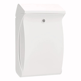 Brevlåda plast Burg Wächter Swing - Vit 4905 W