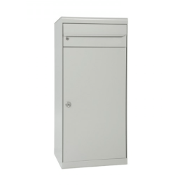 Mefa cedar paketbrevlåda aluminiumvit