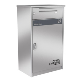 knobox 11 xl paketbrevlåda antracitgrå ral 7016