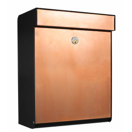 Koppar brevlåda Allux Grundform - F47392