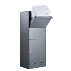 Stor Paketbrevlåda Allux 800L - Antracit F54789
