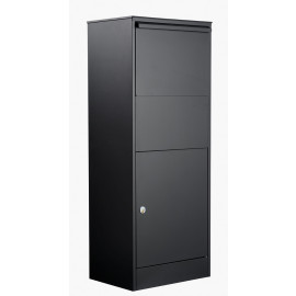 Paketbrevlåda Allux 800L Extra stor - Svart F54790