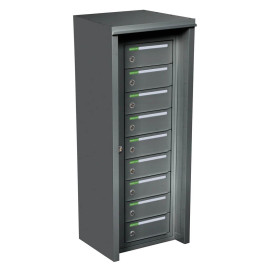 Fastighetsbox utomhus RENZ Classic 1x9