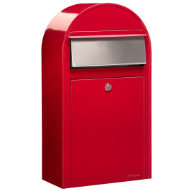 Brevlåda Bobi Grande S  - Röd RAL3001