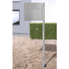 Letterman 4 med stativ silver