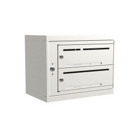 Postbox Lynx G3 Liggande 1x2 - 2 fack