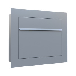 Inbyggd brevlåda Bravios Sora Grå Metallic - M34-9007-AW