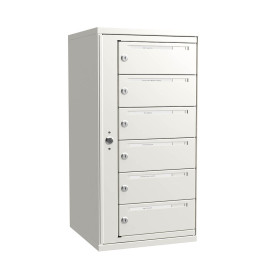 Postbox Lynx Ute 1x6 fack utomhus