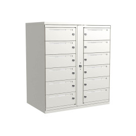 Postbox Lynx Ute 2x3 fack utomhus