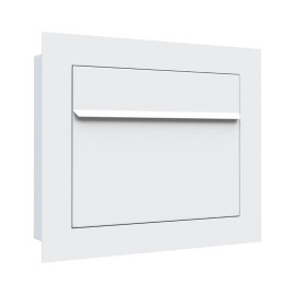 Inbyggd brevlåda Bravios Sora Vit - M34-9016-AW