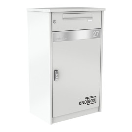 knobox 11 xl paketbrevlåda antracitgrå ral 7016