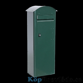 Postlåda SafePost 70 kombi -Grön KöpBrevlåda.se - Sveriges största utbud