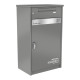 knobox 11 xl paketbrevlåda antracitgrå ral 7016