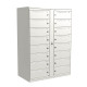 Postbox Lynx Ute 2x8 fack utomhus