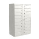Postbox Lynx Ute 2x3 fack utomhus