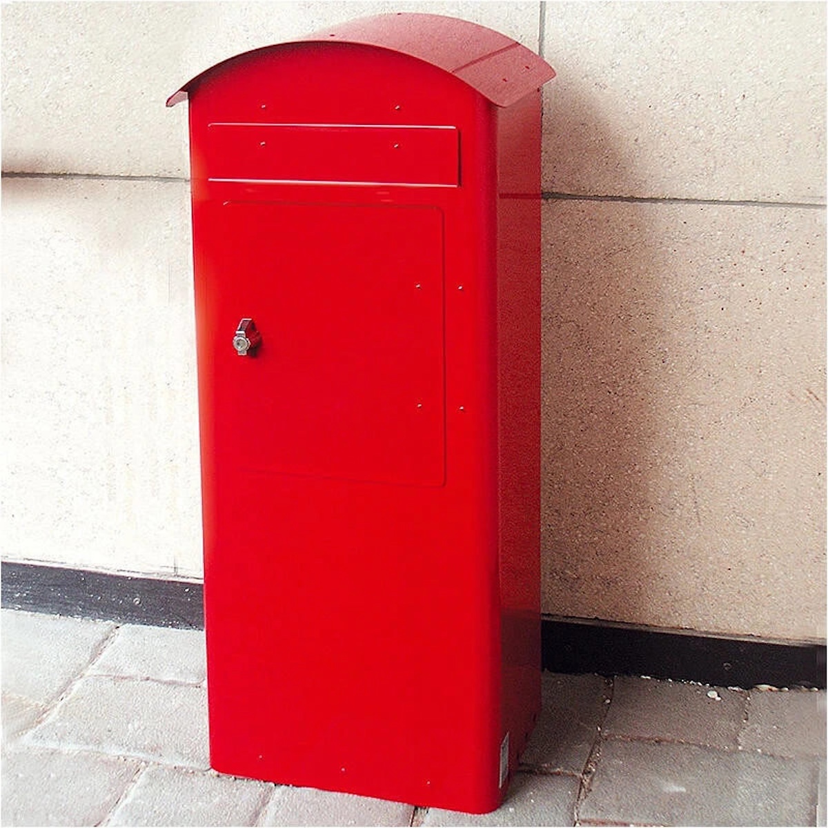 Safepost 70 veckopostlåda röd