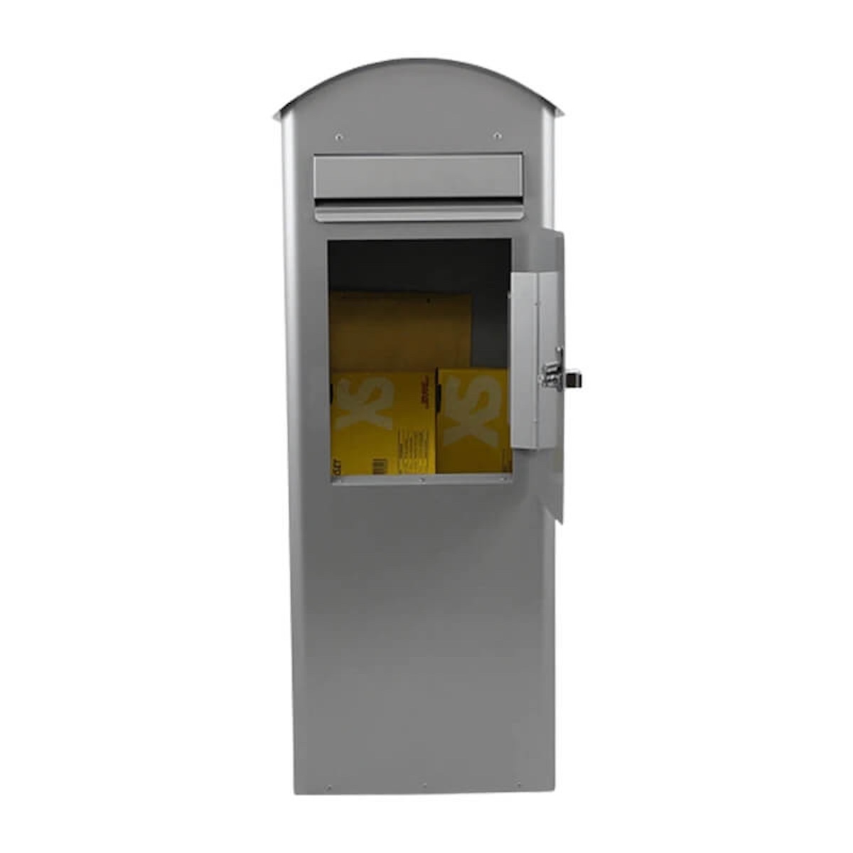 Safepost 70 veckopostlåda silver