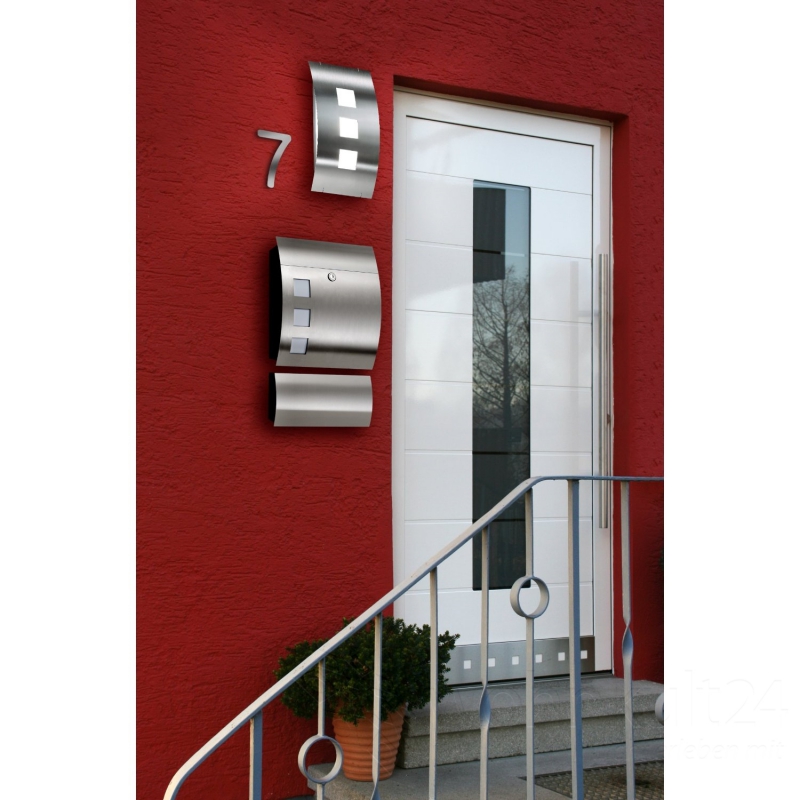 Brevlåda CMD 46 rostfritt stål