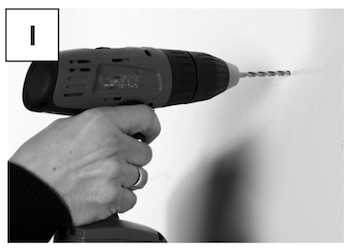 Borra hål med borrmaskin